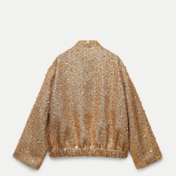 ZARA SEQUIN JACKET ZW COLLECTION - Picture 6 of 6
